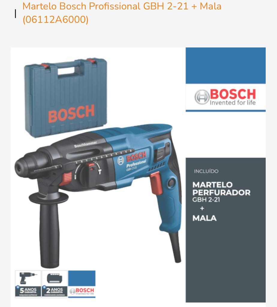 Martelo Bosch Profissional